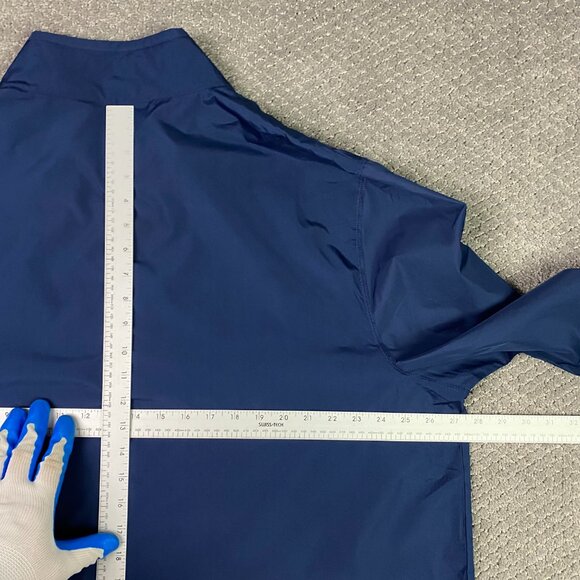 Boston Red Sox Full Zip Windbreaker Jacket Men's 2XL Majestic Blue Baseball XXL - Picture 11 of 13